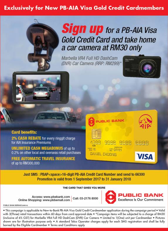 Public Bank Credit Card Promotion And Discount