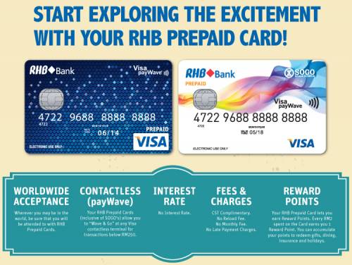 Rhb Credit Card Promotion Prepaid Card Voucher Insertion Campaign